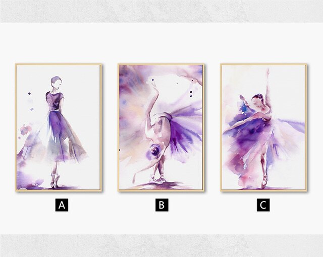 
                  
                    Watercolour Dancing Girl Canvas Painting
                  
                