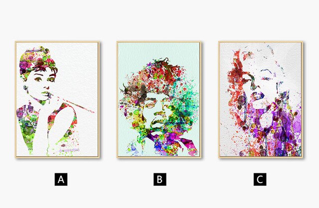 
                  
                    Audrey Hepburn Abstract Wall Art
                  
                