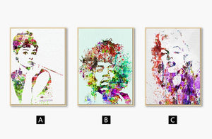 
                  
                    Audrey Hepburn Abstract Wall Art
                  
                