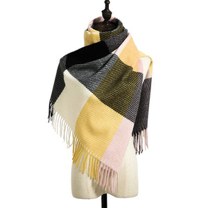 
                  
                    Women's Cashmere Plaid Scarf
                  
                