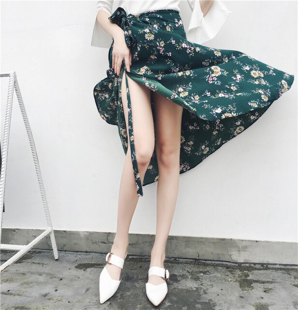 
                  
                    Bohemian High Waist Floral Print Summer Skirts
                  
                