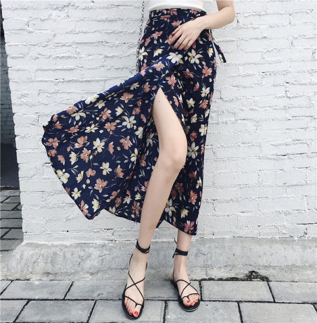 
                  
                    Bohemian High Waist Floral Print Summer Skirts
                  
                