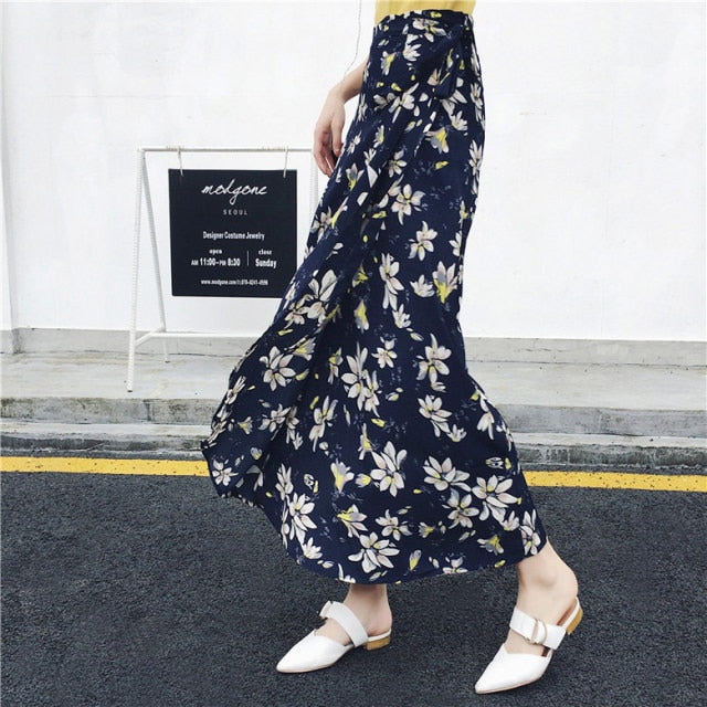 
                  
                    Bohemian High Waist Floral Print Summer Skirts
                  
                