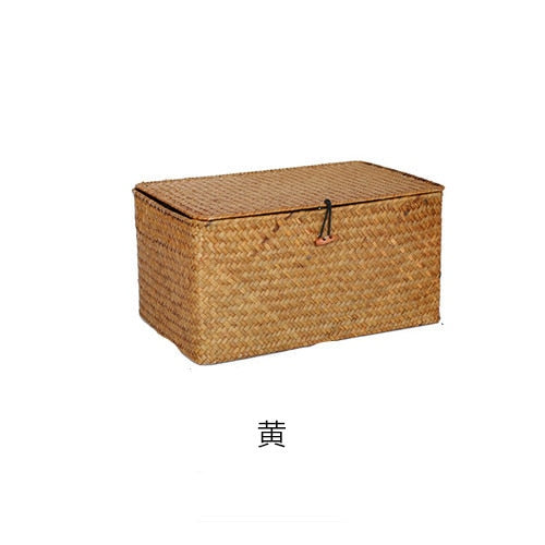 
                  
                    Handmade, Rattan Woven Storage/Jewelry Boxes - Makeup Organizer
                  
                