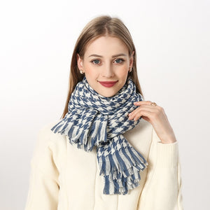 
                  
                    Luxury Plaid Winter Cashmere Women's Scarf
                  
                