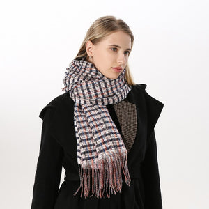 
                  
                    Luxury Plaid Winter Cashmere Women's Scarf
                  
                