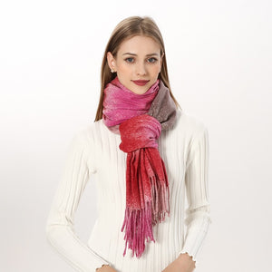 
                  
                    Luxury Plaid Winter Cashmere Women's Scarf
                  
                