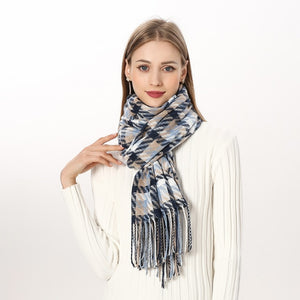 
                  
                    Luxury Plaid Winter Cashmere Women's Scarf
                  
                